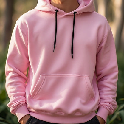 Custom Pink Hooded Sweatshirt for Women – Stylish Comfortable Pink Hoodie for Girls