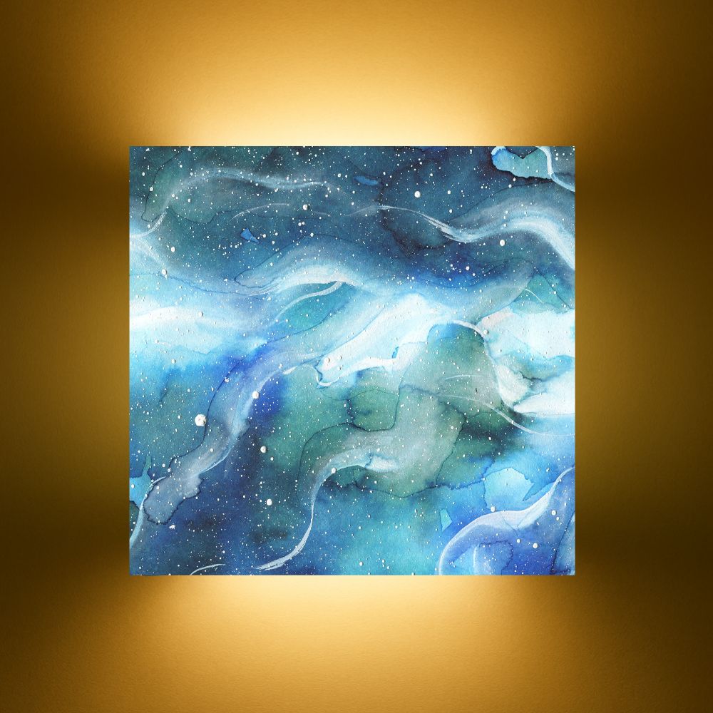 Night Lamps Wall Square Light for Living Room -