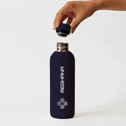 Customized Insulated Water Bottle 500ML Stainless Steel for Travel Office Gym Home - BPA Free, Leakproof