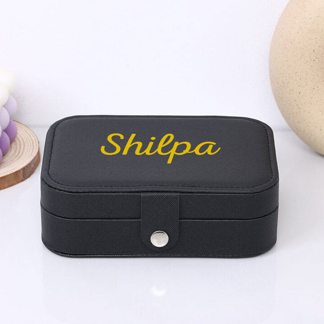 Customized Jewellery Box Holder for Travel Storage Case for Rings Earrings and Pendants