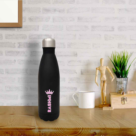 Personalized Water Bottle With Name - Insulated Stainless Steel Bottles 500ml