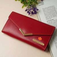 Custom Wallet for Women with Charms-Personalized Clutch for Ladies