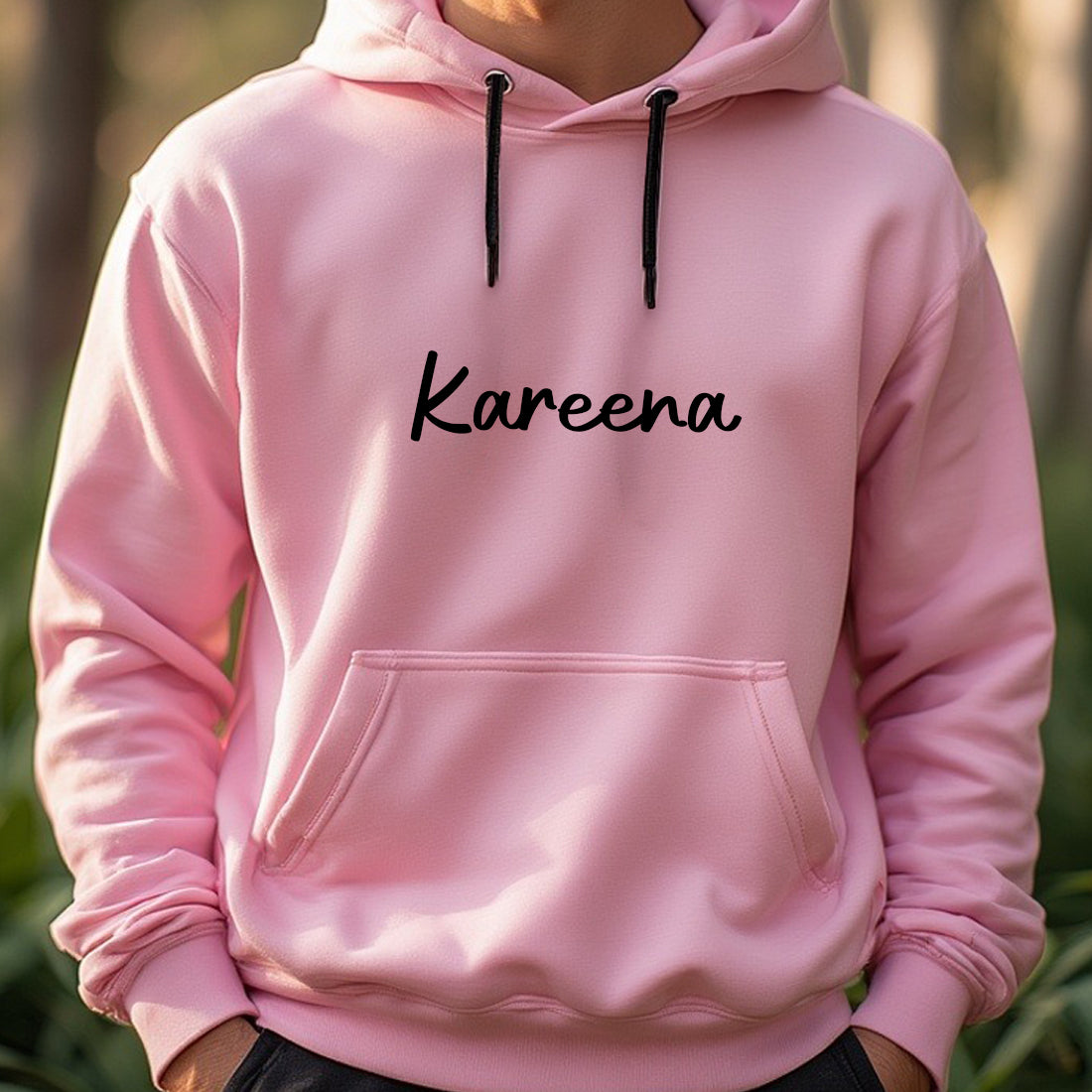 Personalized Pink Hoodie for Women-Printed Hoodies Gift for Girl