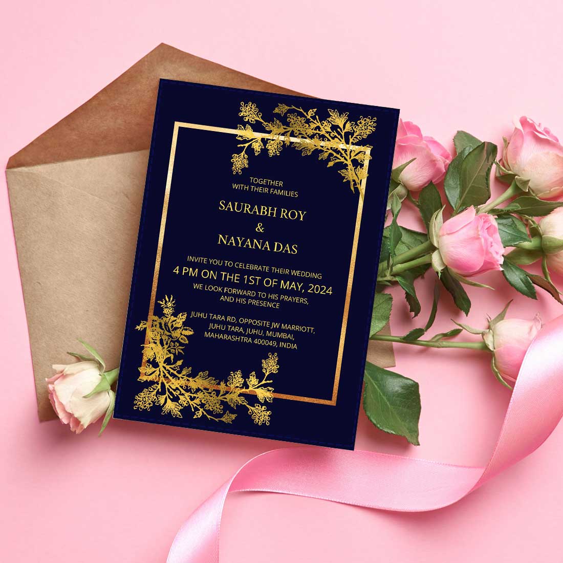 Wedding invitation card design 60 photos - Astyledwedding.com