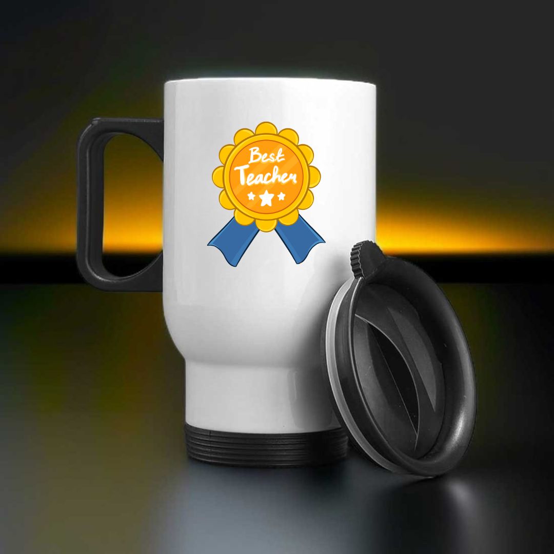 Teachers Day Mug – Stainless Steel Car Coffee Tumbler with Lid