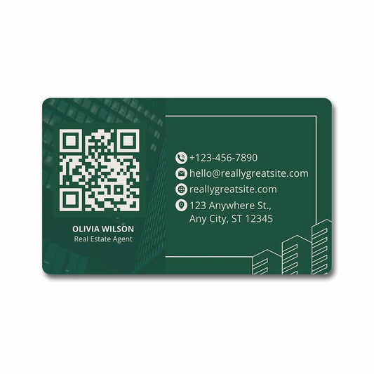 QR Code Smart Visiting Card Digital Contactless Business NFC Cards