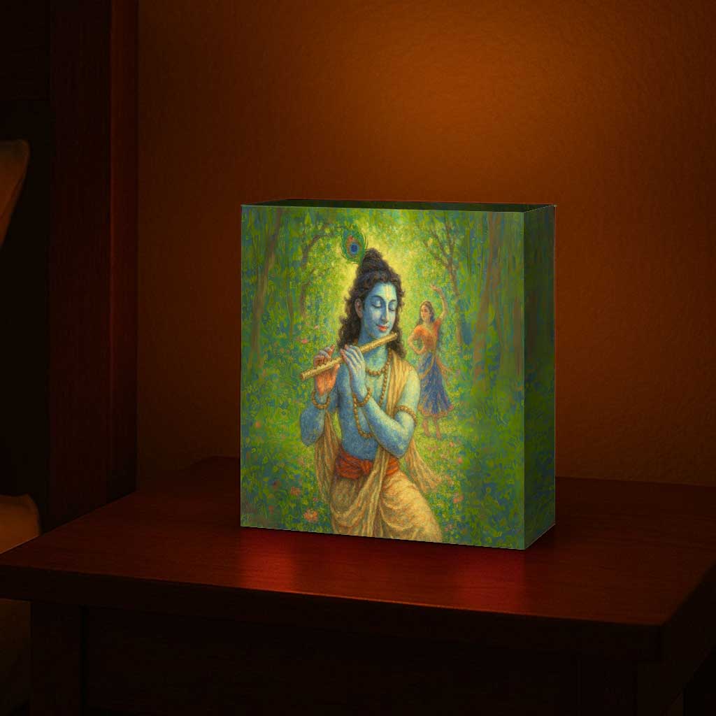 Krishna LED Light for Spiritual Home Decoration –  Beautiful God Lamp