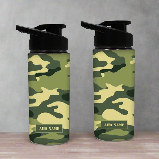 Camouflage Military Water Bottle - Army