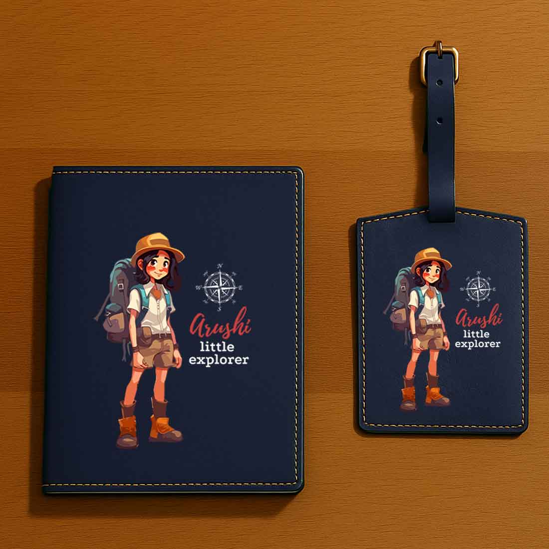 Childrens Passport Holder For Kids  - Little Explorer