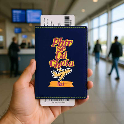 Cool Passport Covers Faux Leather Custom Holders for Passports-Phir Se Ud Chala