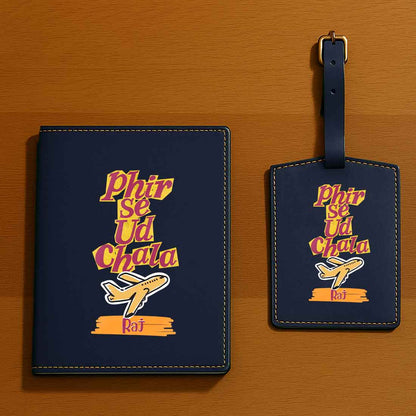 Cool Passport Covers Faux Leather Custom Holders for Passports-Phir Se Ud Chala