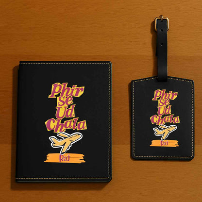 Cool Passport Covers Faux Leather Custom Holders for Passports-Phir Se Ud Chala