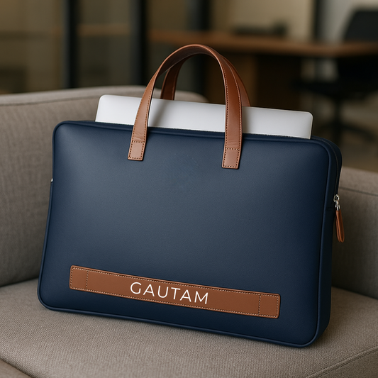 Custom Laptop Sleeve - Duo Tone Premium Laptop Carry Bag for up to 15” laptops