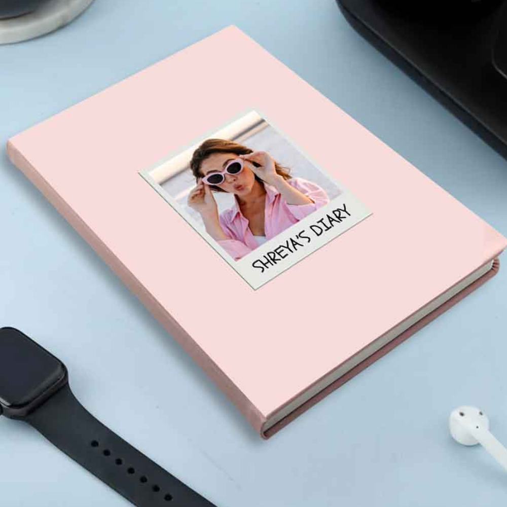 Nutcase Custom Photo Diary - A5 Size Hard Cover Diaries with Calendar & Planner