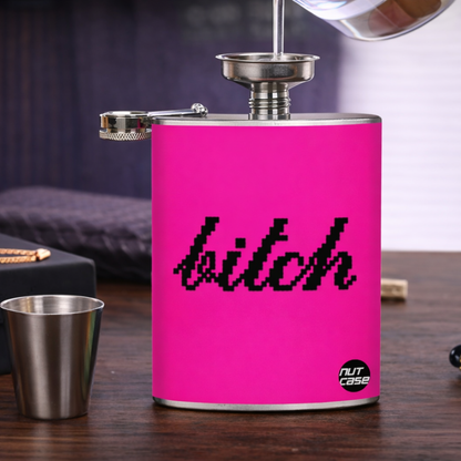 Hip Flask  -  Bitch  Stitch
