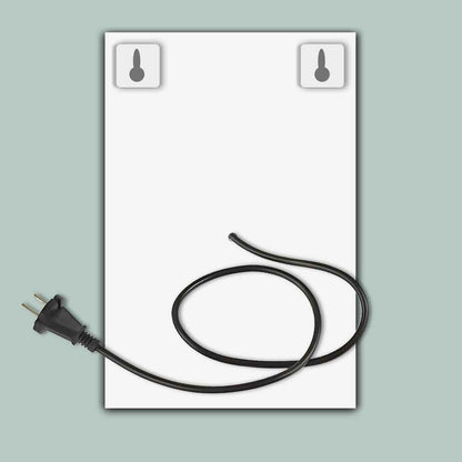 Laxmi Photo Frame with LED Light – Divine Wall Décor for Home Temple & Festive Gifting