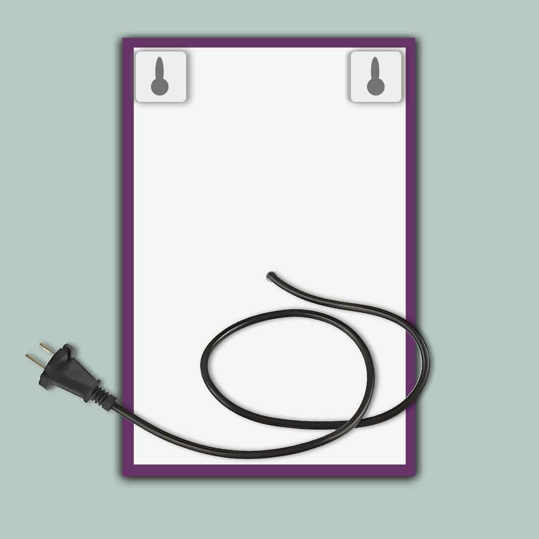 LED Lord Ram Photo Frame for Home Temple & Wall Décor