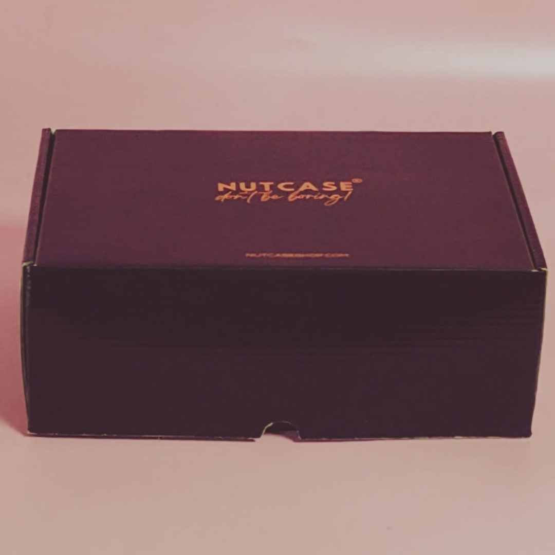 Cardboard Gift Box - Pink, Blue, Black
