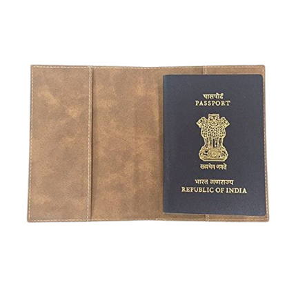 Classy Personalized Passport Cover -  TIME TO EXPLORE