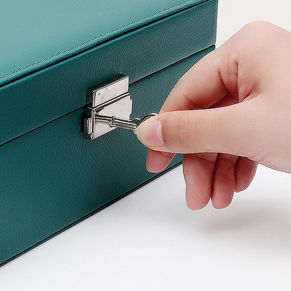 Luxury Jewelry Box with Lock Key Nutcase India - Main Image