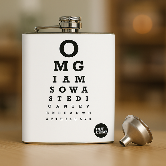 Hip Flask  -  OMG Eye Test