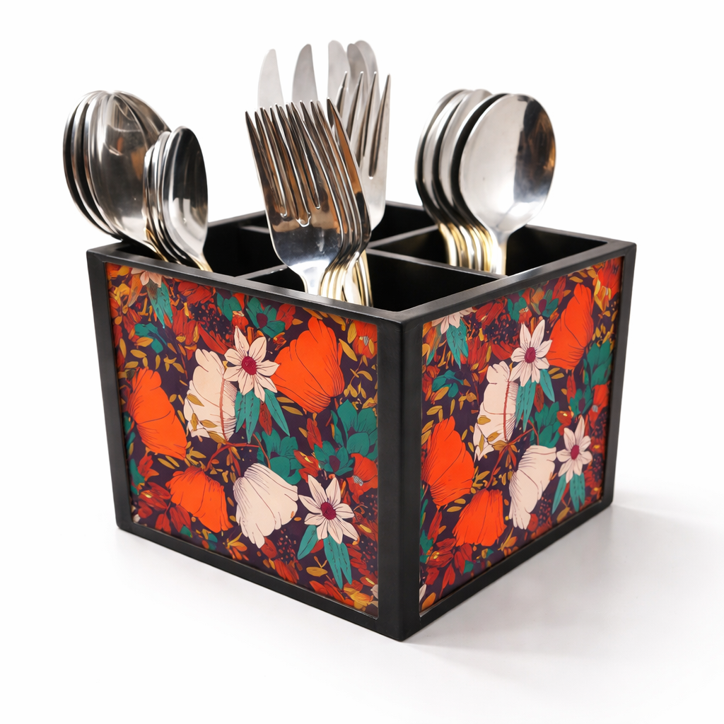 Cutlery Holder for Kitchen Silverware Caddy Organizer - Elegance