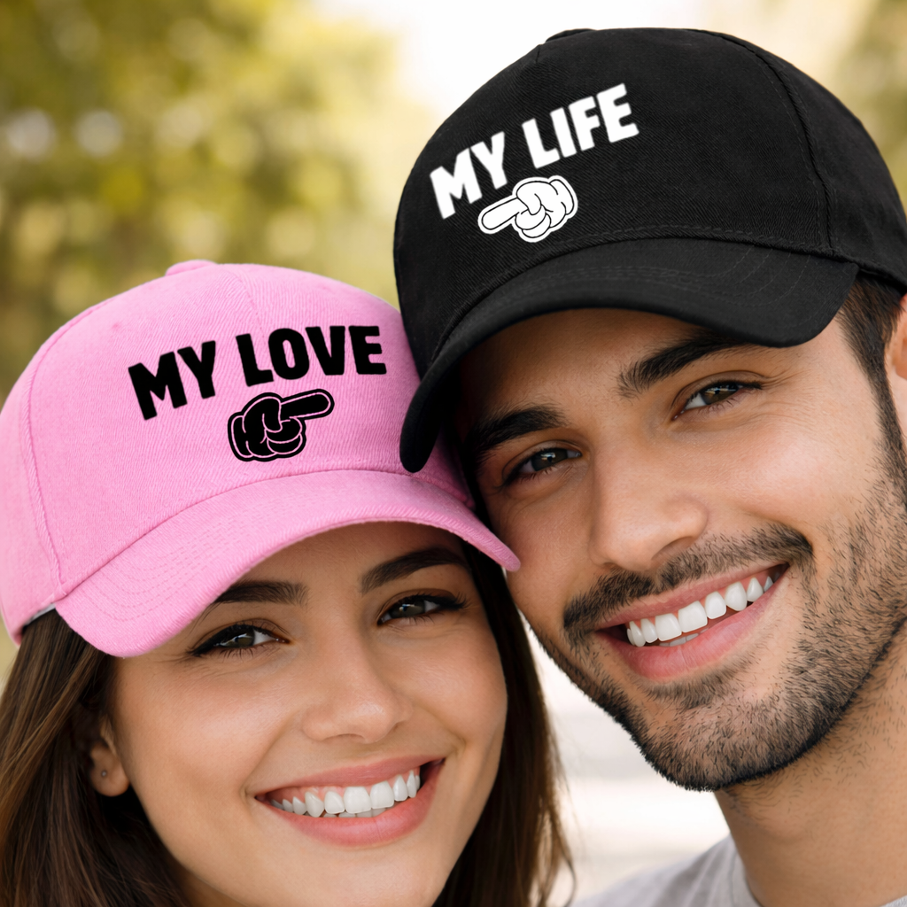 Couple Caps – Matching Caps for Couples Valentine Gift