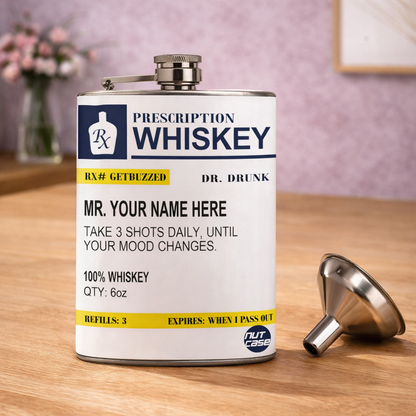 Nice Personalized Hip Flask - Add Your Name