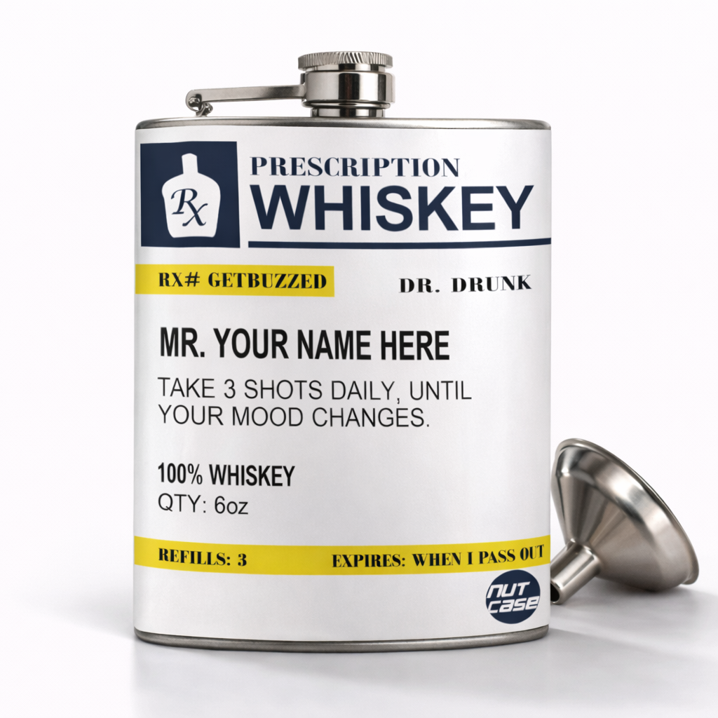 Nice Personalized Hip Flask - Add Your Name