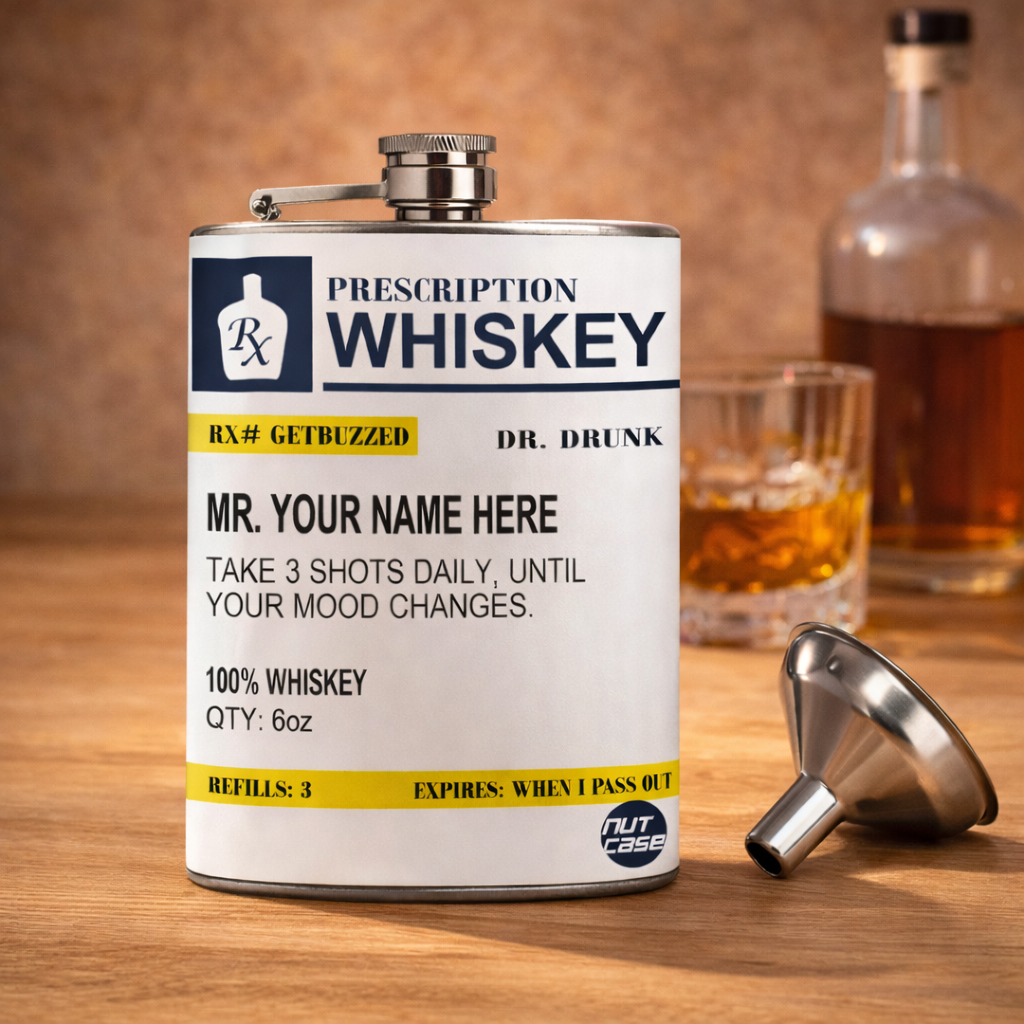 Nice Personalized Hip Flask - Add Your Name
