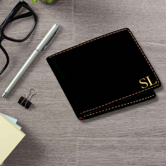 Best Mens Personalized Wallets for Gents Customized Gift - Initials