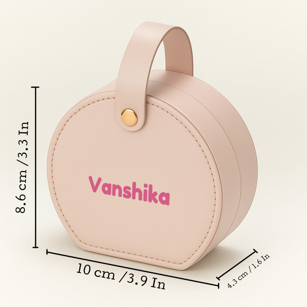 Mini Jewelry Box Personalized Earring Jewellery Organizer