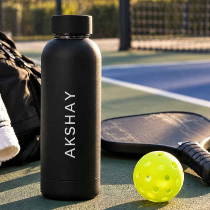 Nutcase Personalized Water Bottle Stainless Steel Double Insulated 500ml Bottles for Office Home Travel- BPA Free, Leakproof