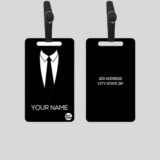 Custom Bag Tags Add Name for Suitcase Set of 2 - Suit UP