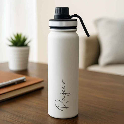 Nutcase Custom Water Bottles with Name 800ml Double Insulated  Bottles - Keeps Water Hot/Cold for Hours