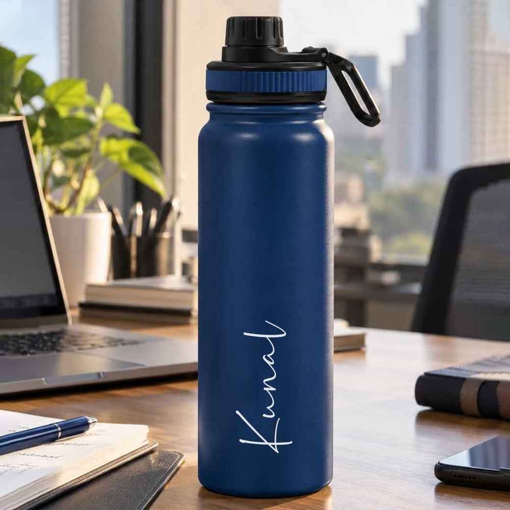 Nutcase Custom Water Bottles with Name 800ml Double Insulated  Bottles - Keeps Water Hot/Cold for Hours
