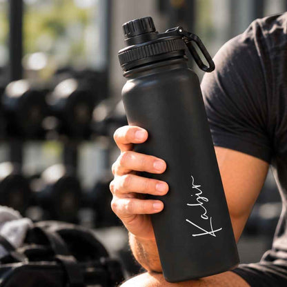 Nutcase Custom Water Bottles with Name 800ml Double Insulated  Bottles - Keeps Water Hot/Cold for Hours