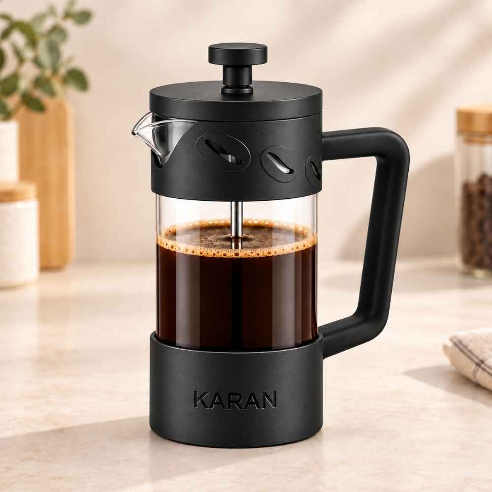 Custom Gift for Coffee Lover - Personalized French Press and Coffee Tumbler Gift Hamper