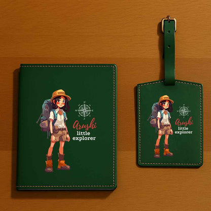 Childrens Passport Holder For Kids  - Little Explorer
