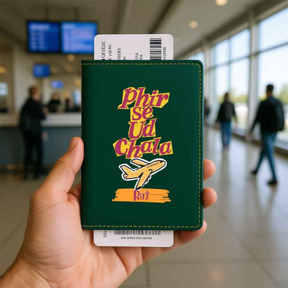 Cool Passport Covers Faux Leather Custom Holders for Passports-Phir Se Ud Chala