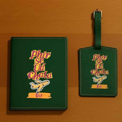 Cool Passport Covers Faux Leather Custom Holders for Passports-Phir Se Ud Chala