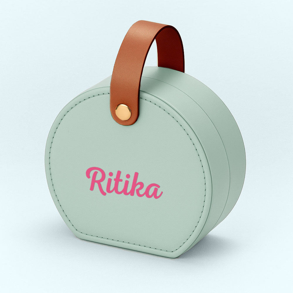 Mini Jewelry Box Personalized Earring Jewellery Organizer