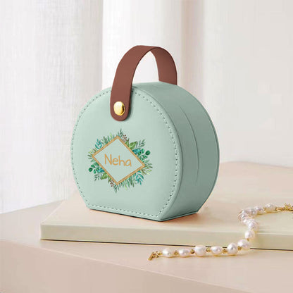 Customised Jewellery Box for Ladies Earring, Ring, Necklace - Mini Jewelry Box