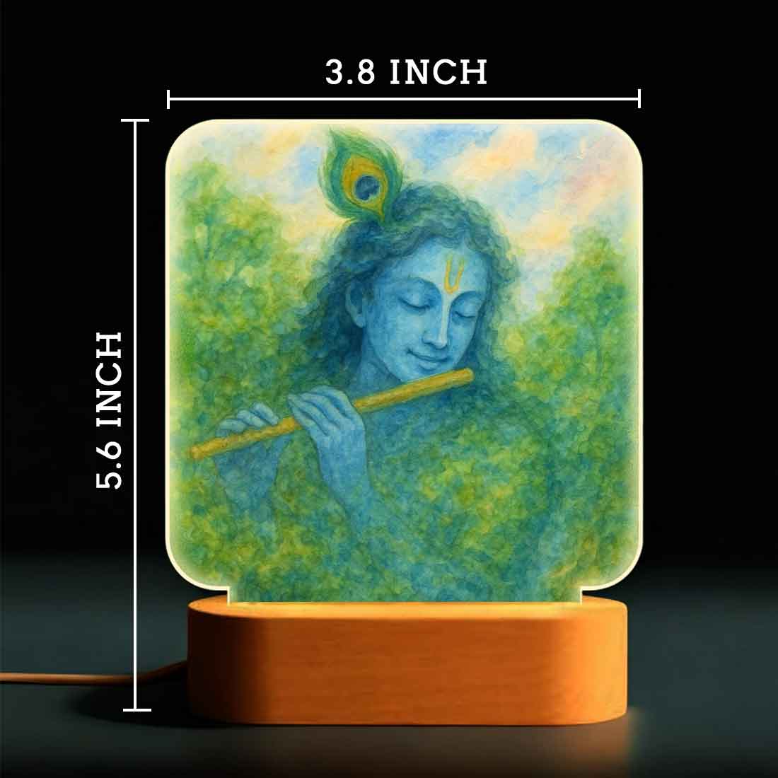 Krishna LED Light for Home – Decorative Night Lamp with Soft Illumination