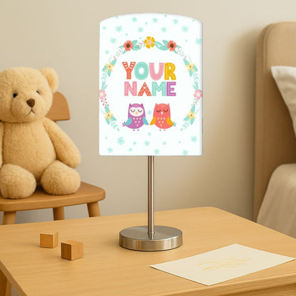 Personalized Kids Bedside Night Lamp with 3w LED Bulb
