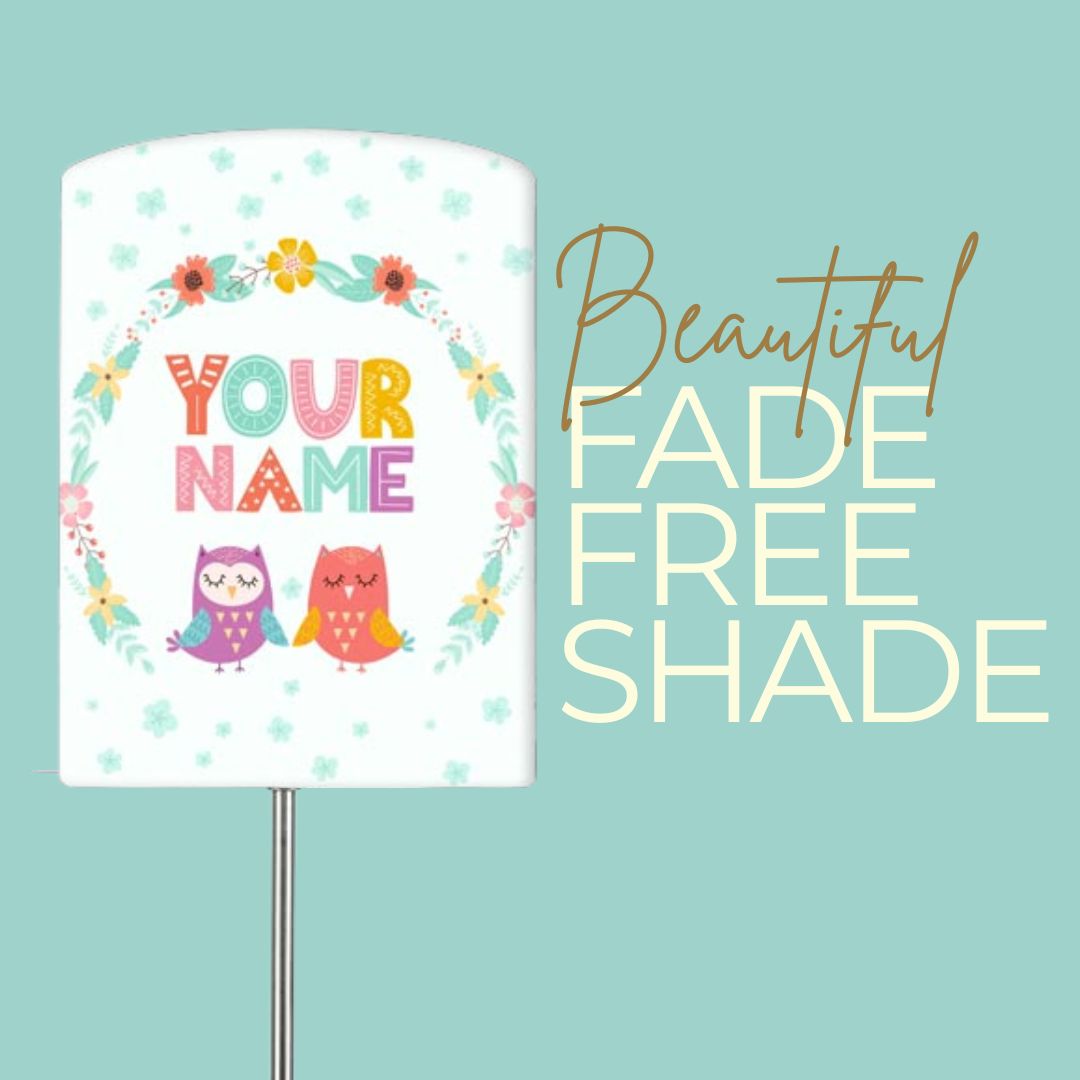 Personalized Kids Bedside Night Lamp with 3w LED Bulb