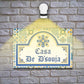 Customized Outdoor House Nameplate for Home - Spanish Style
