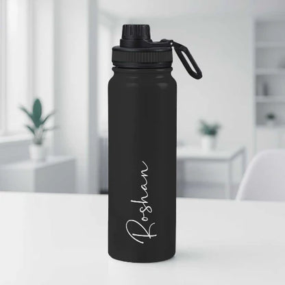 Nutcase Custom Water Bottles with Name 800ml Double Insulated  Bottles - Keeps Water Hot/Cold for Hours