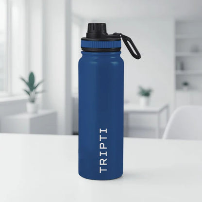 Nutcase Personalized Water Bottles 800ml Double Insulated  Bottles with Name - Keeps Water Hot/Cold for Hours
