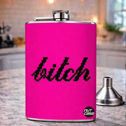 Hip Flask  -  Bitch  Stitch